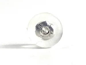 14K 3.71 mm solid white gold butterfly silicone ear back, SKU# G9012-14W