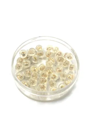 14K solid yellow gold / silicone ear backing, SKU# 11-27-206
