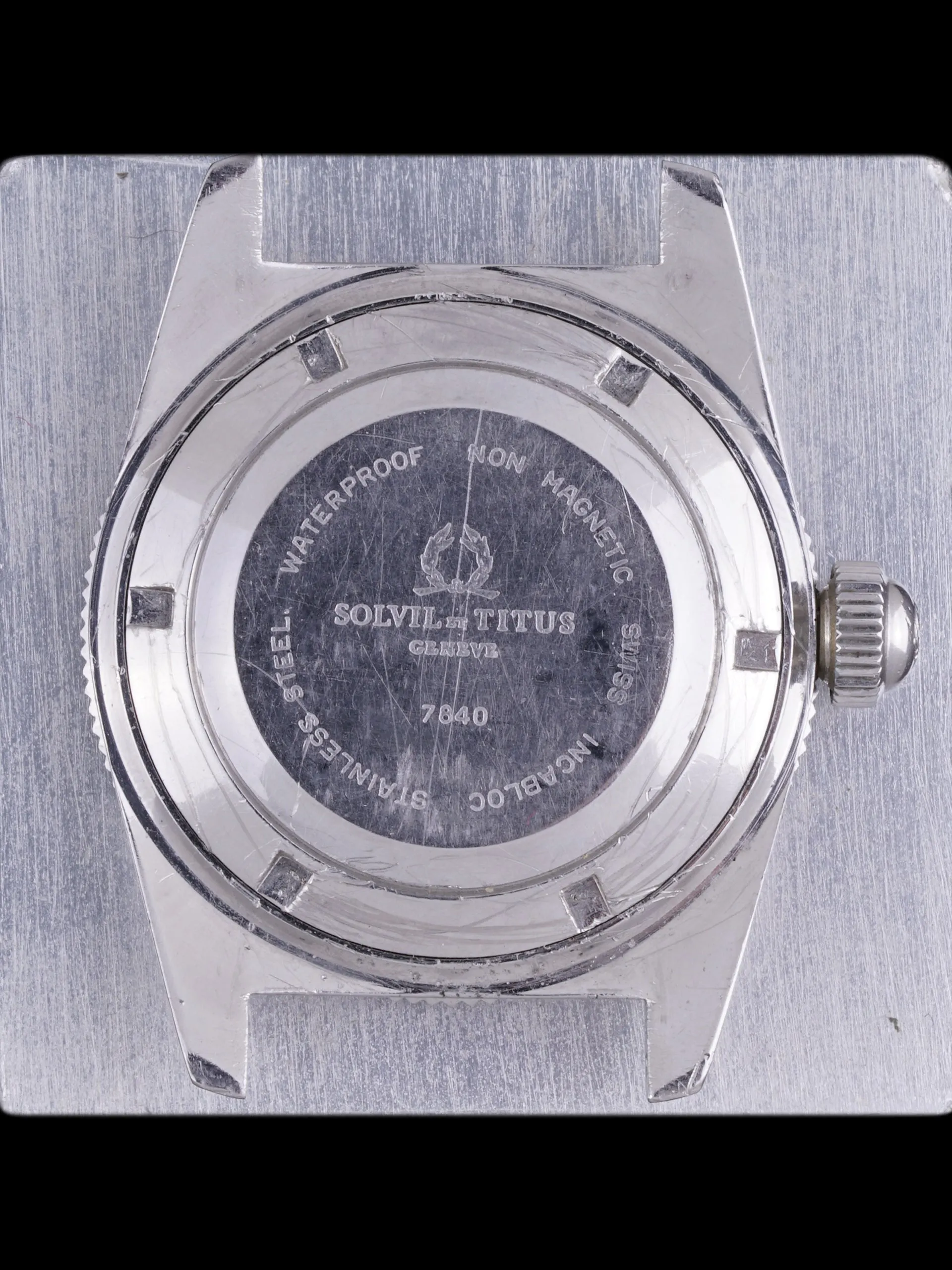 1960s Titus Calypsomatic (Ref. 7840) "Big Crown"