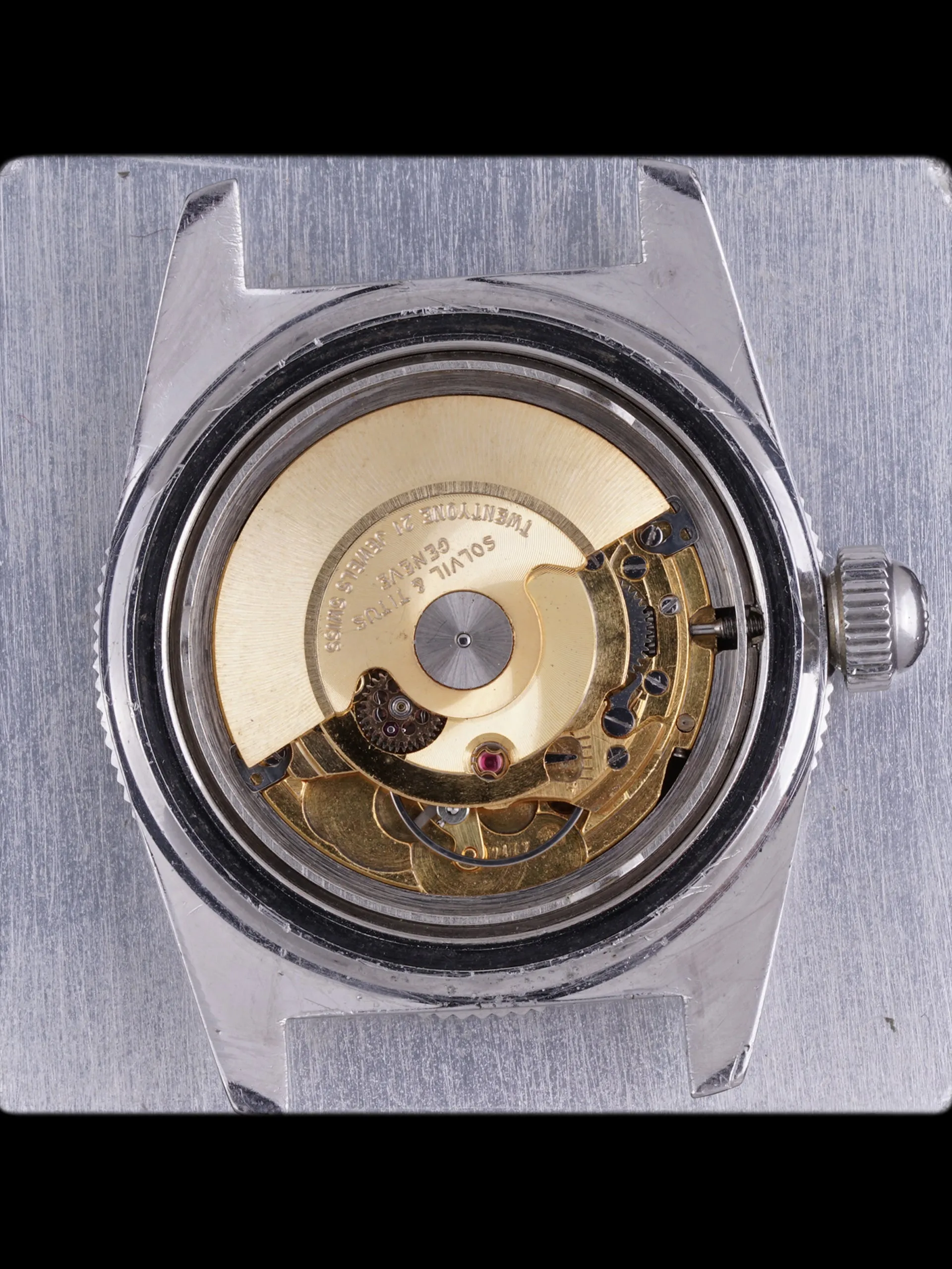 1960s Titus Calypsomatic (Ref. 7840) "Big Crown"