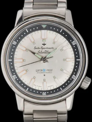 1964 Seiko Sportsmatic Silver Wave (Ref. 69799) W/ Box & Papers