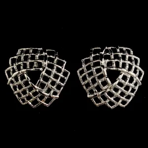 1973 Sarah Coventry Trellis Earrings