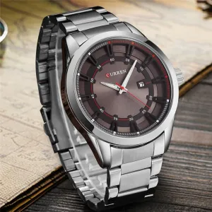 2022 New Watches Mens Luxury Top Brand CURREN Men&#39;s Sports Watch Men Waterproof Full Steel Quartz Watch Male Relogio Masculino