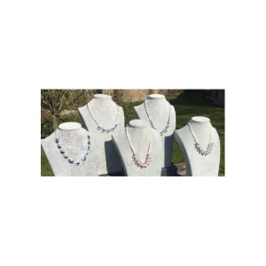 24 assorted necklaces,only £2.30 each,supplied without boxes.