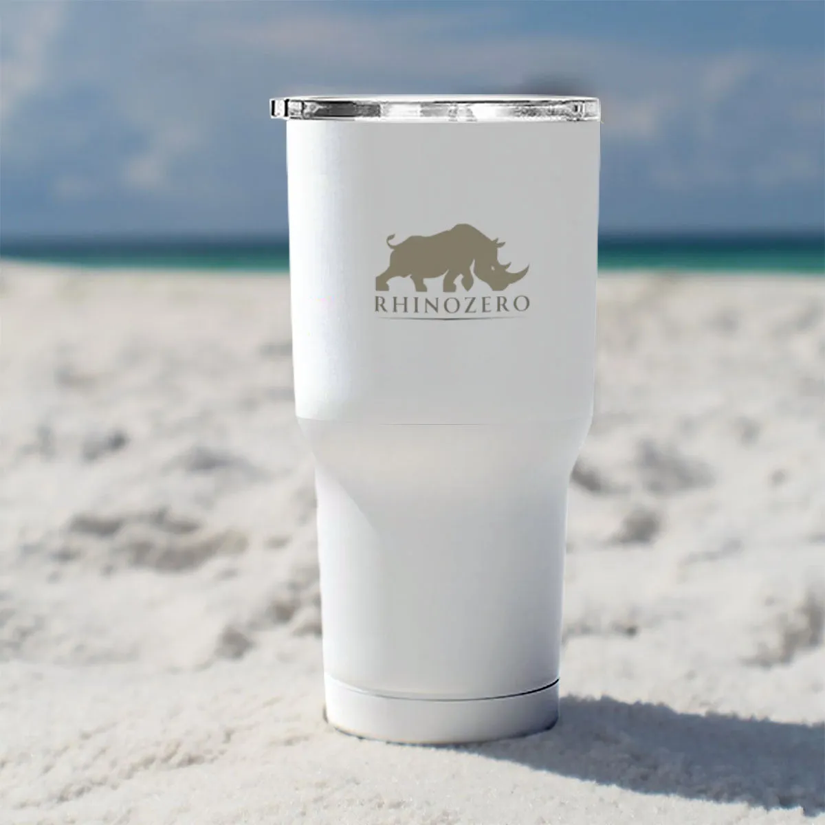 30 oz RHINOZERO Half Print Insulated Tumbler.