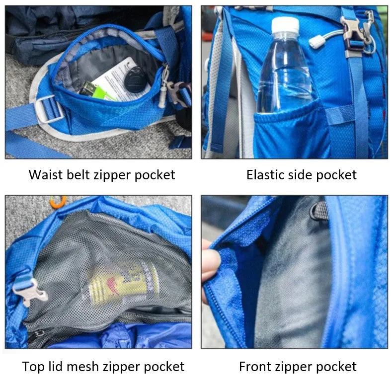 35L Ultralight Waterproof Backpack for Hiking/Trekking - Internal Frame
