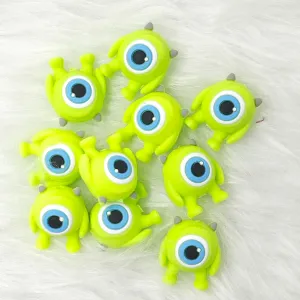 3D Alien Silicone Focal Beads Wholesale, character focal beads