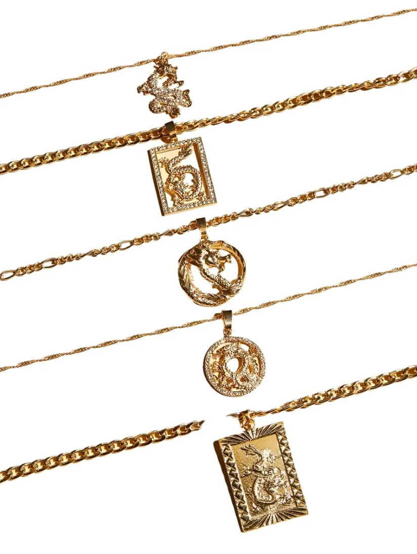 5 piece Stainless Necklaces