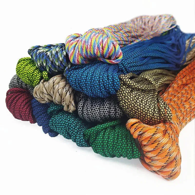 550 Military Paracord – 7-Strand 4mm Tactical Survival Rope for Camping, Outdoor Gear, and DIY Bracelets