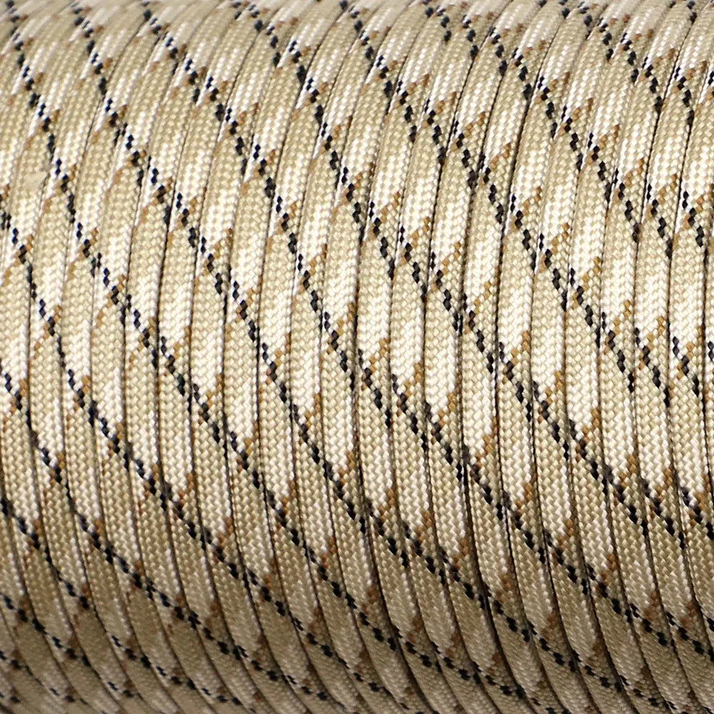 550 Military Paracord – 7-Strand 4mm Tactical Survival Rope for Camping, Outdoor Gear, and DIY Bracelets