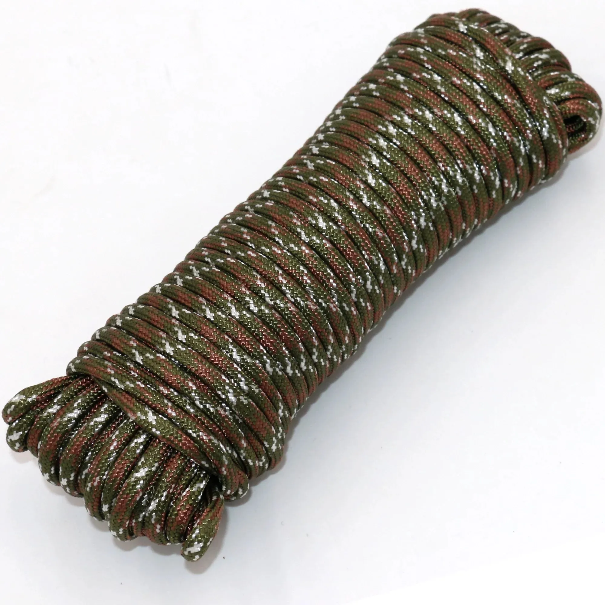 550 Paracord Rope with 7 Cores, Dia. 4mm - 50ft length: Ideal for Camping, Survival, Hiking, and Tent Accessories