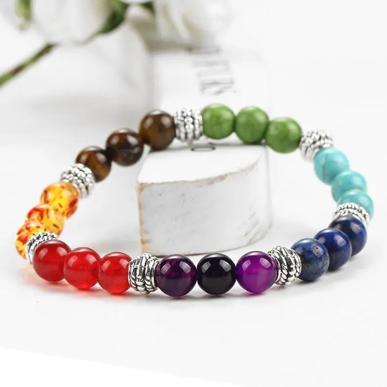 7 Chakra Bracelet - Authentic Indian Gemstone