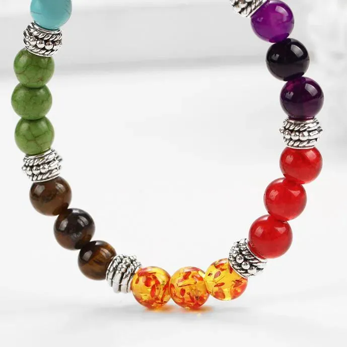 7 Chakra Bracelet - Authentic Indian Gemstone