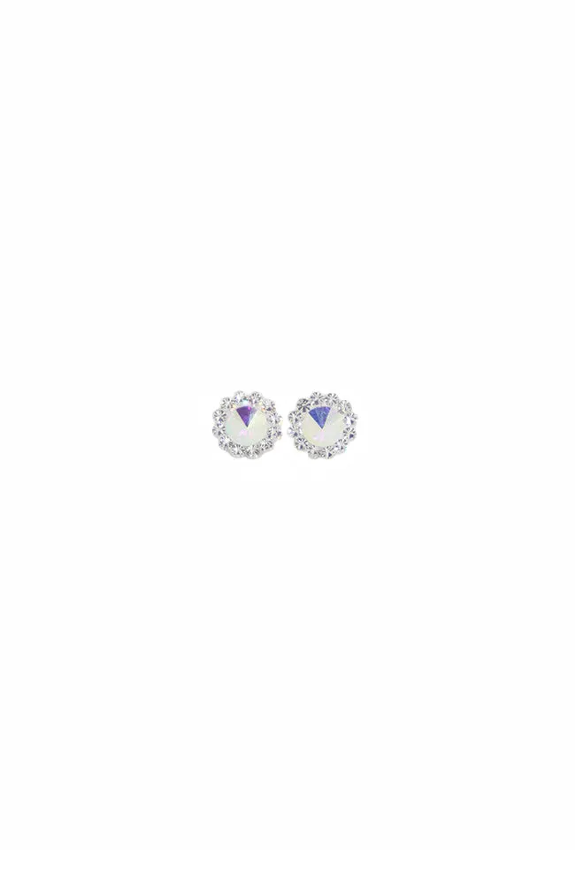 AB Daisy Clip On Earrings
