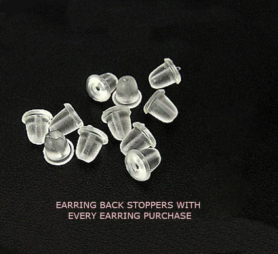 Africa Earrings Silver Clip On Non Pierced African Jewelry Ethnic Afrocentric