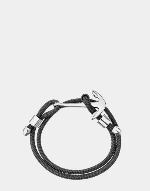 Anchor Bracelet in Grey