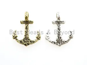 Antique Style Anchor Beads, Anchor Arrow Beads for Paracord/Lanyard/Survial Bracelet/Keychain Making, Men's Jewelry Findings, 23mm, sku#Y110