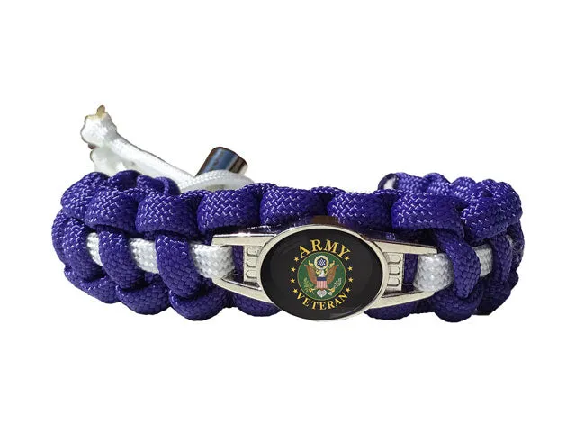 Army Veteran Paracord Bracelet