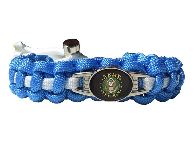 Army Veteran Paracord Bracelet