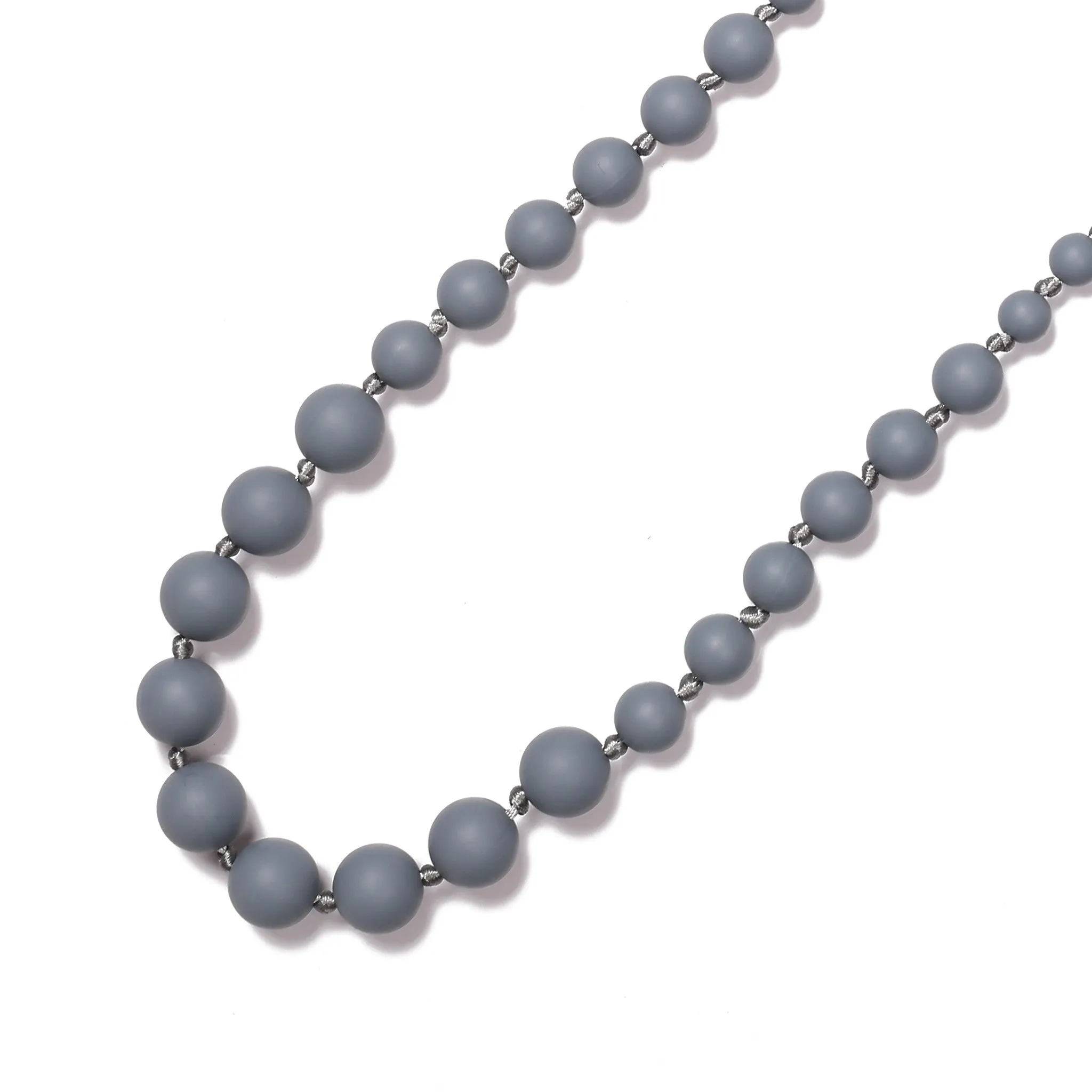 Audrey Teething Necklace - Gray