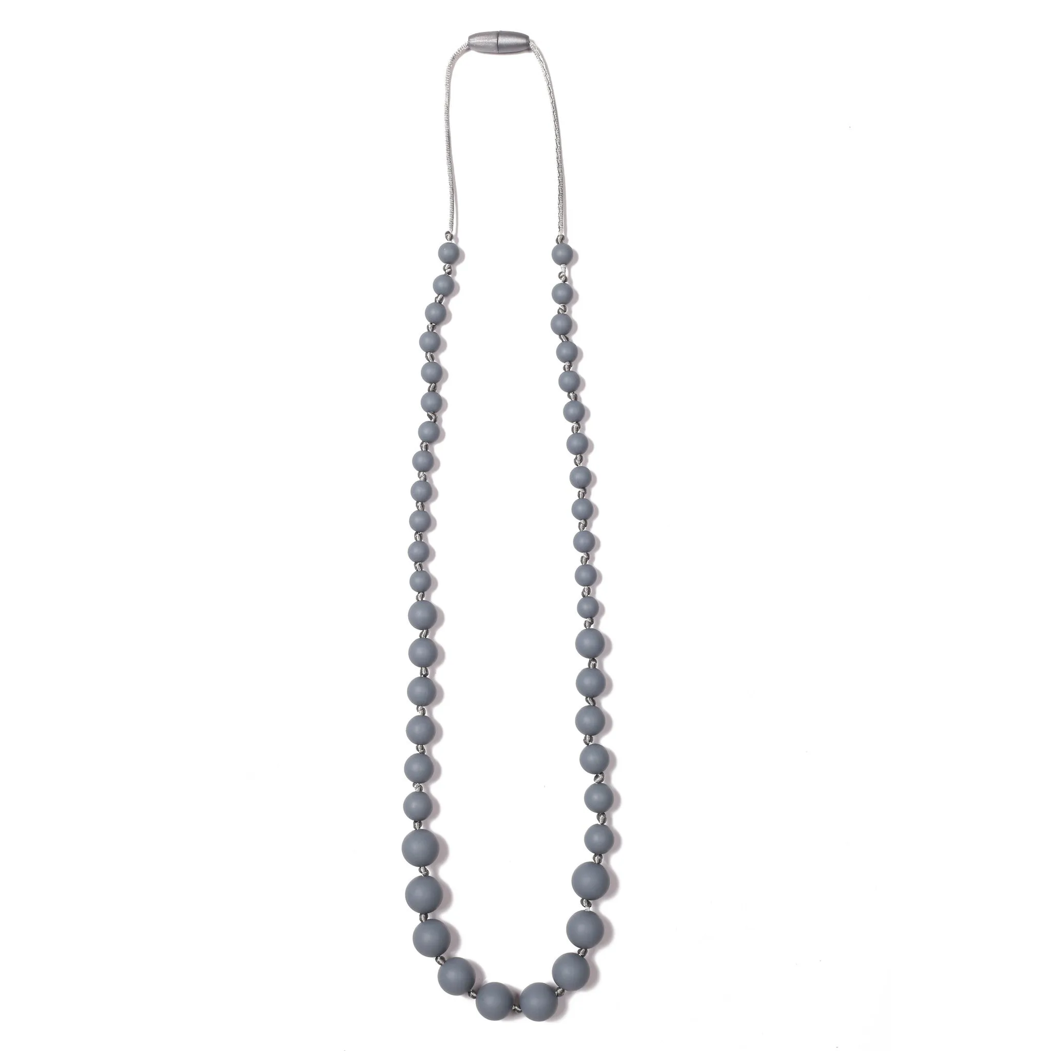 Audrey Teething Necklace - Gray