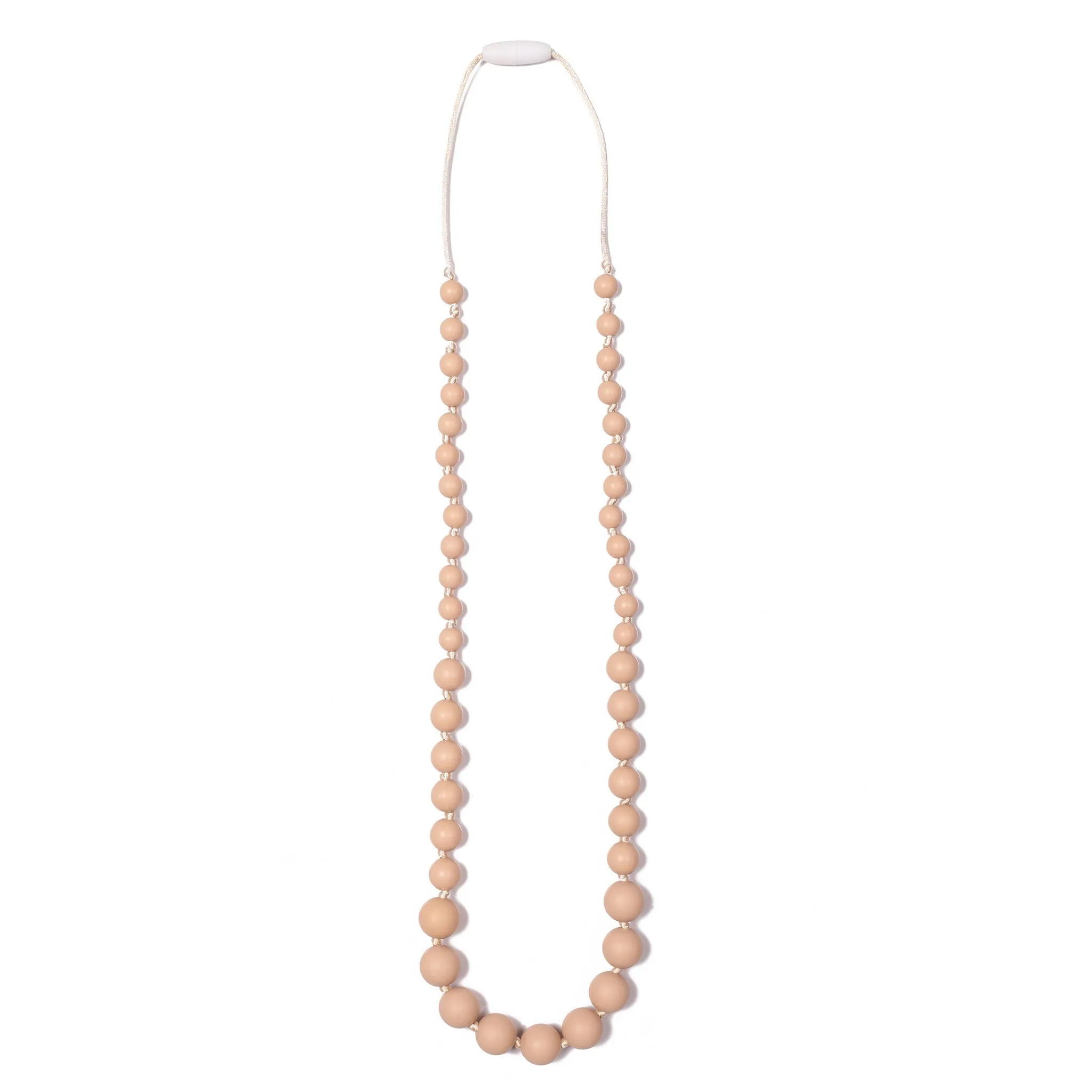 Audrey Teething Necklace - Oatmeal