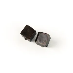 Biba Schutz Clip-On Box Earrings