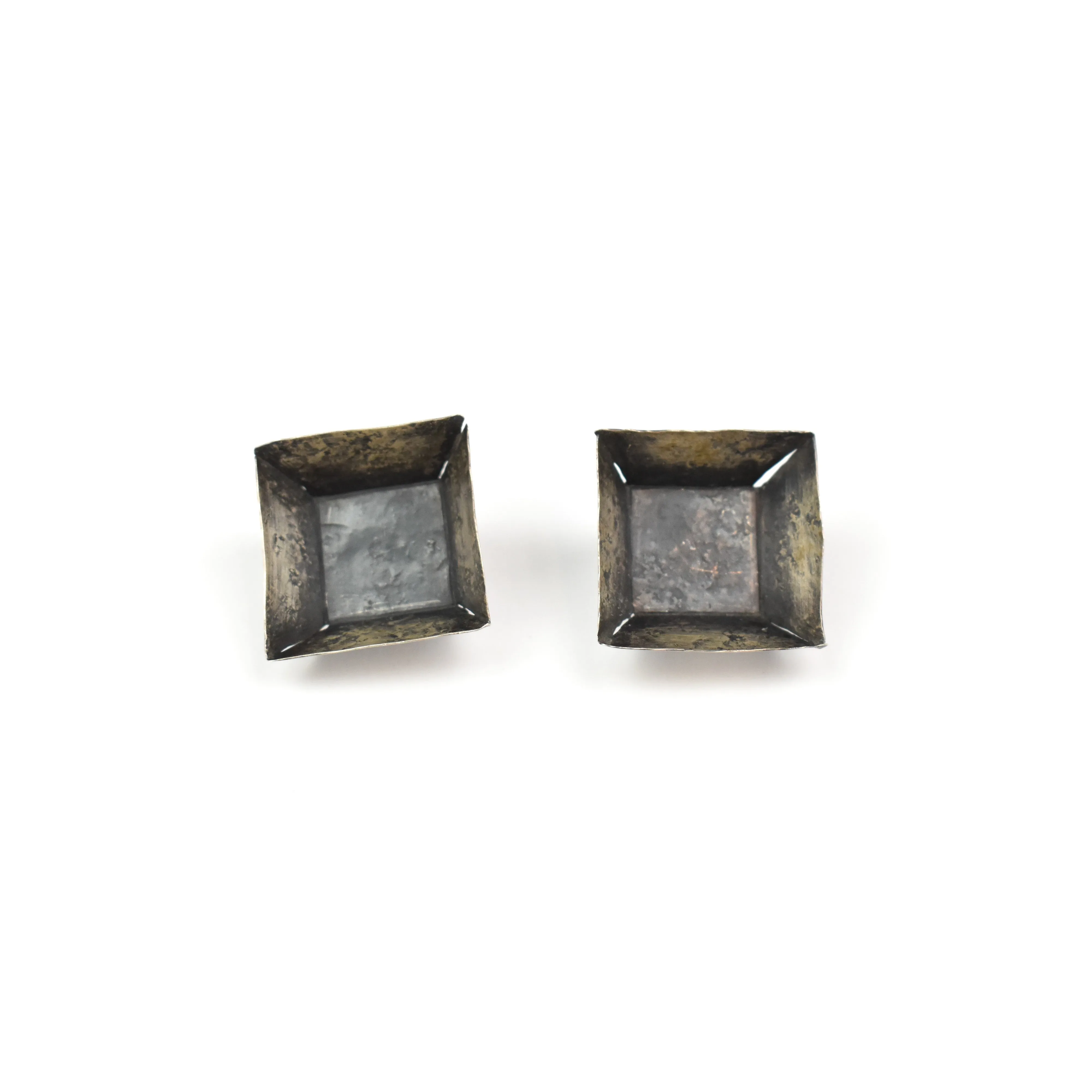 Biba Schutz Square Clip-On Earrings