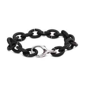 Black Silver Bracelet