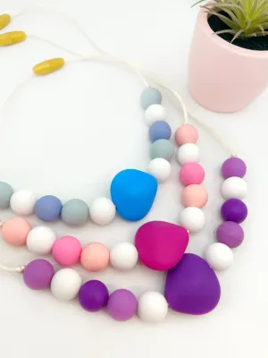Bubble Fidget Sensory Chew Necklace
