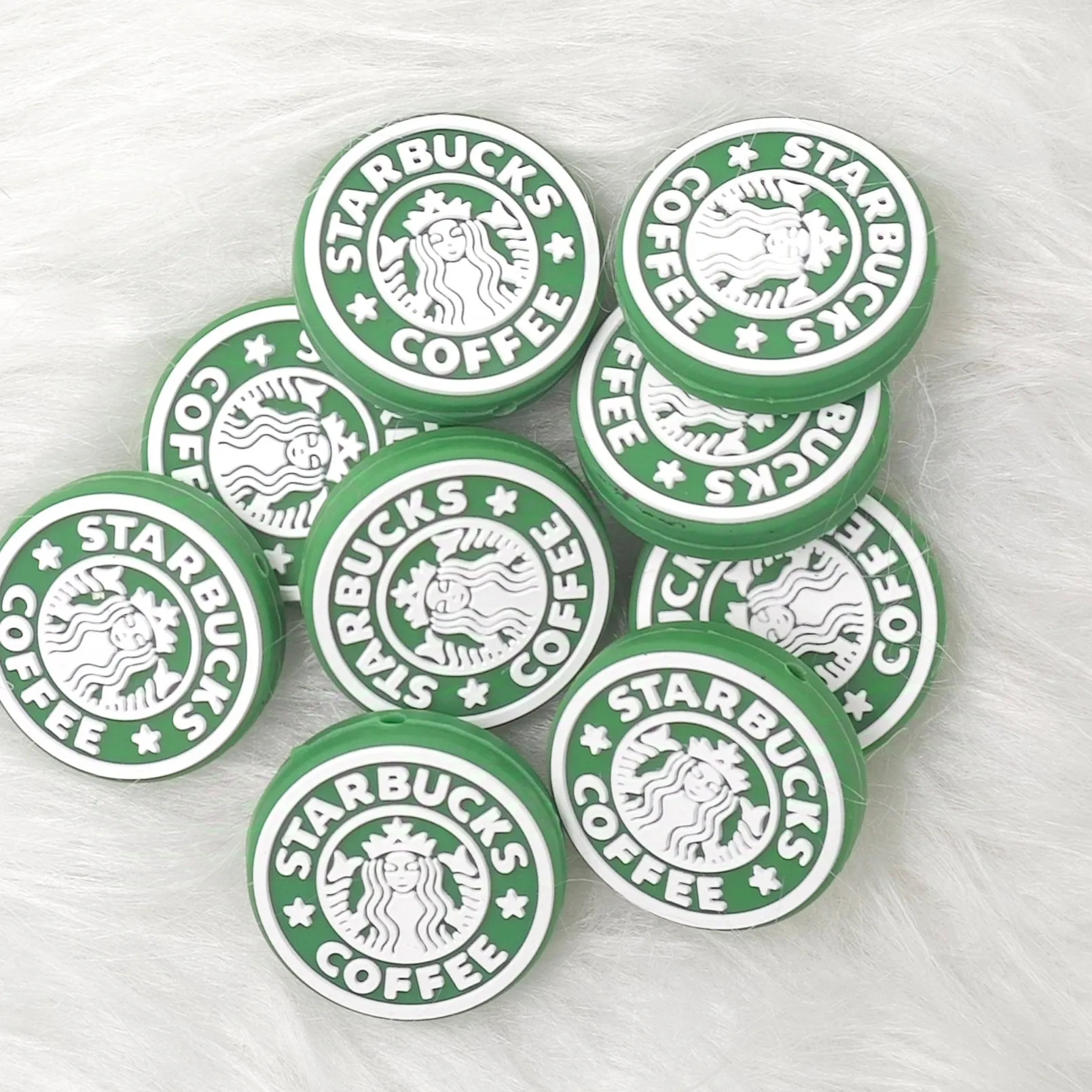Buckstar focal, silicone focal beads, drink food focal beads