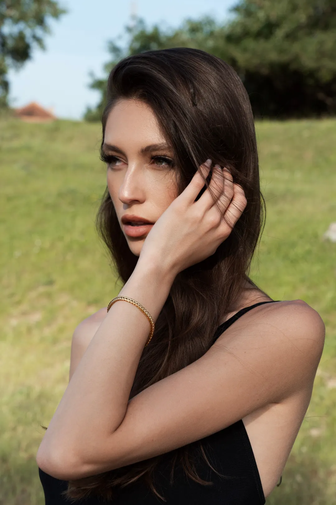 Camilla Gold Chain Bracelet