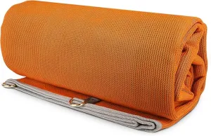 CGEAR Original Sand-Free Outdoor Rug Camping Mat - Water-Resistant & Anti-Fade Material - Military-Grade - Reversible Design - Area Rug for Beach, RV, & Picnics - includes Travel Bag