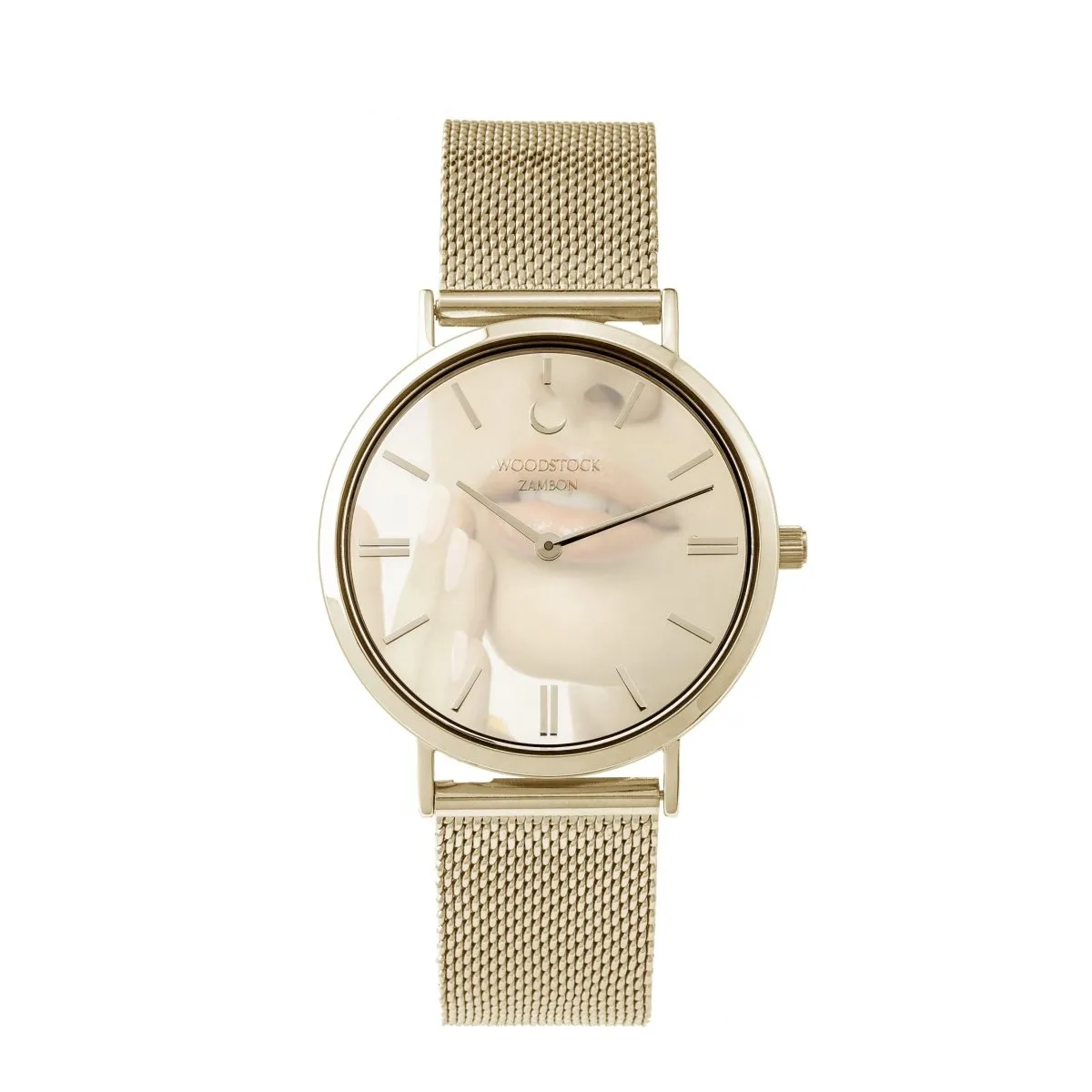 Champagne Mirror Watch