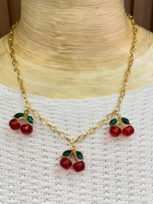 Cherry Necklaces