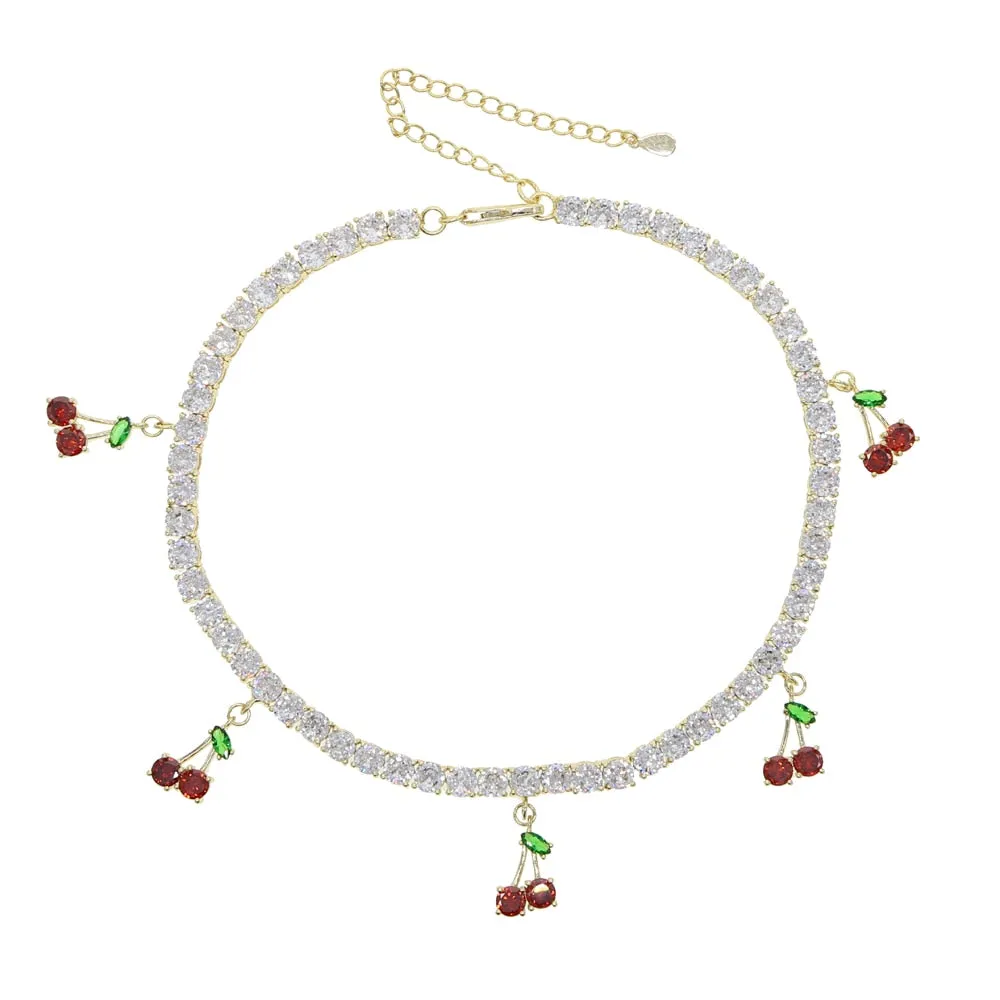 Cherry tennis choker
