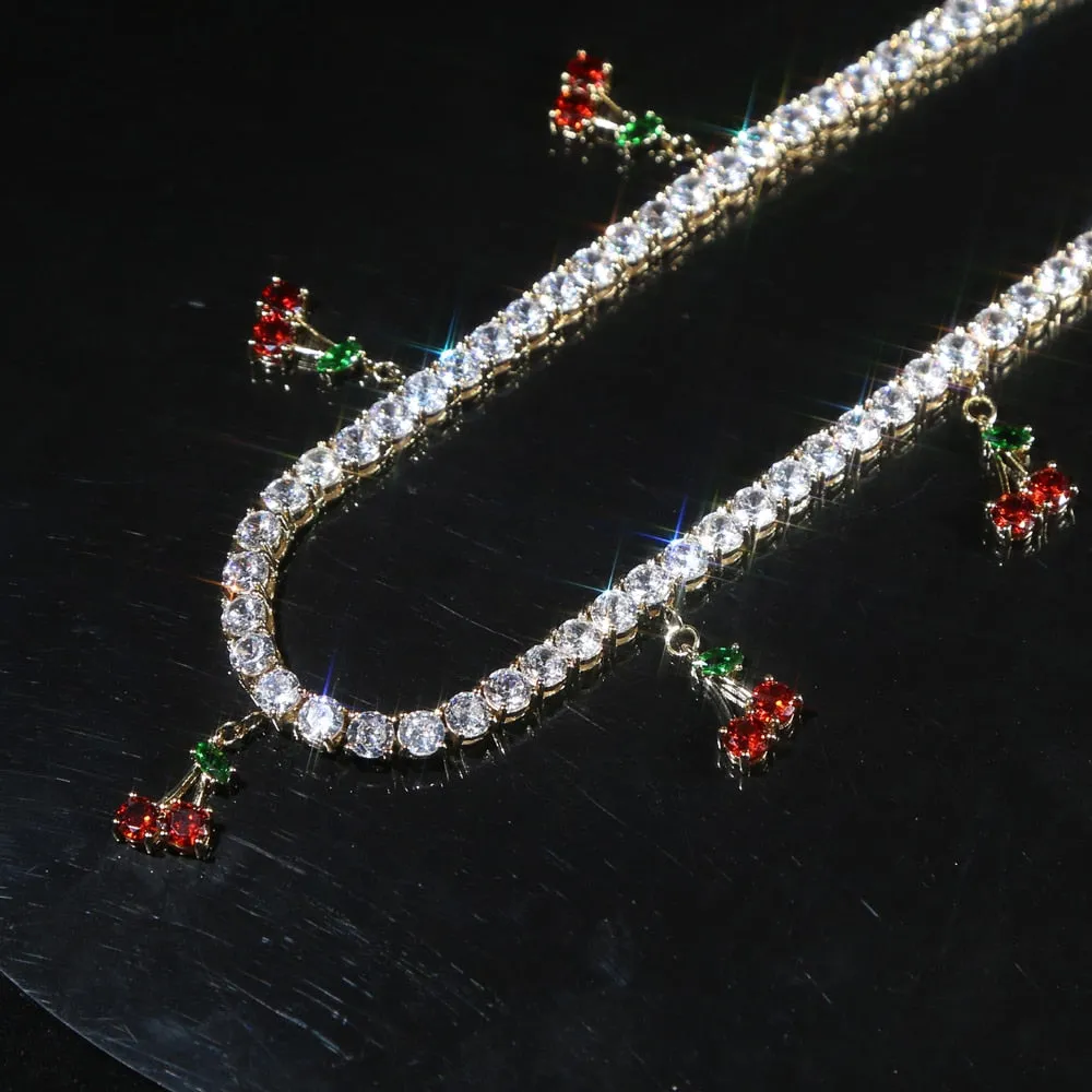 Cherry tennis choker