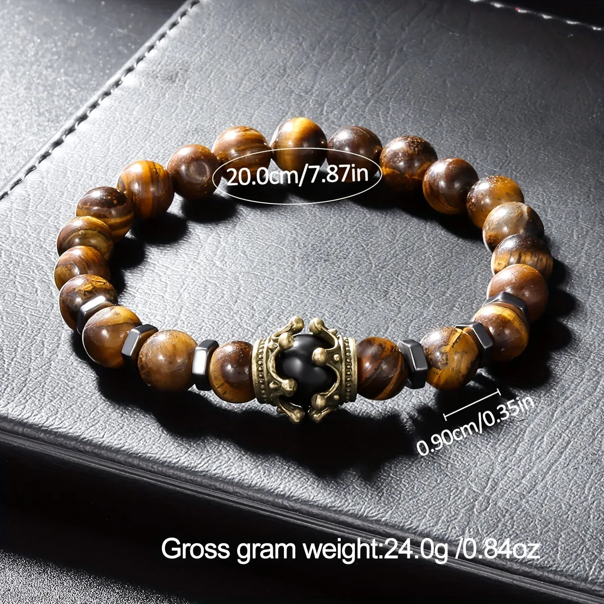 Classy Mens WatchBracelet Trio Set