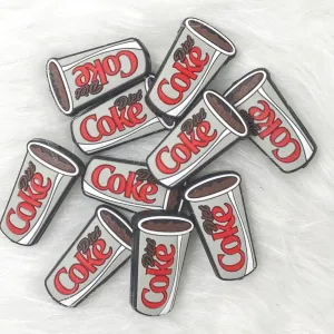 Cola focal, drink food silicone focal beads, drink focal beads