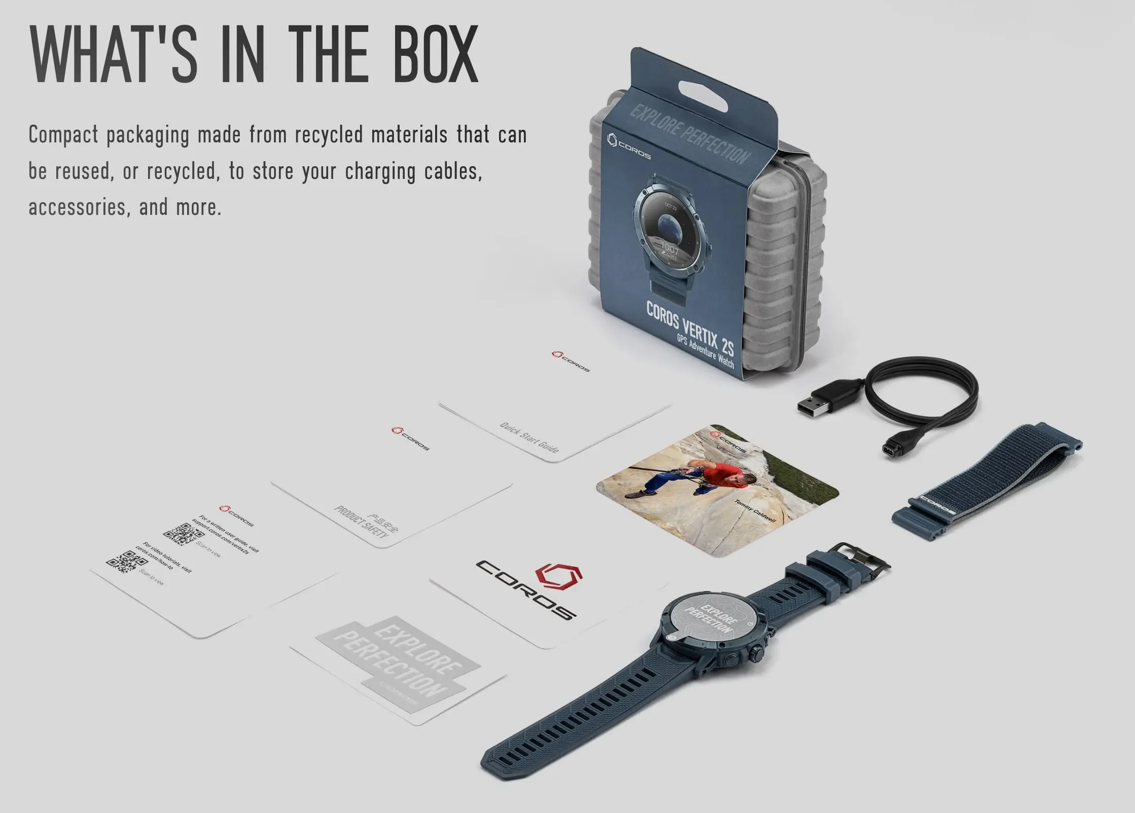 Coros | Vertix 2S | GPS Sports Watch | Moon