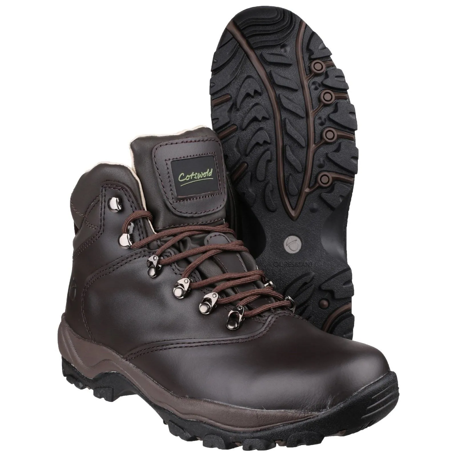 Cotswold Men Hiking Boots - Winstone Boot in Brown, 7-12
