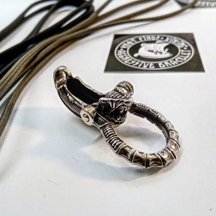 DIY gift. Do it yourself. Set for ALIEN bracelet. Paracord jewelry