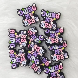 Doing my best Silicone Focal Beads Wholesale, saying focal beads