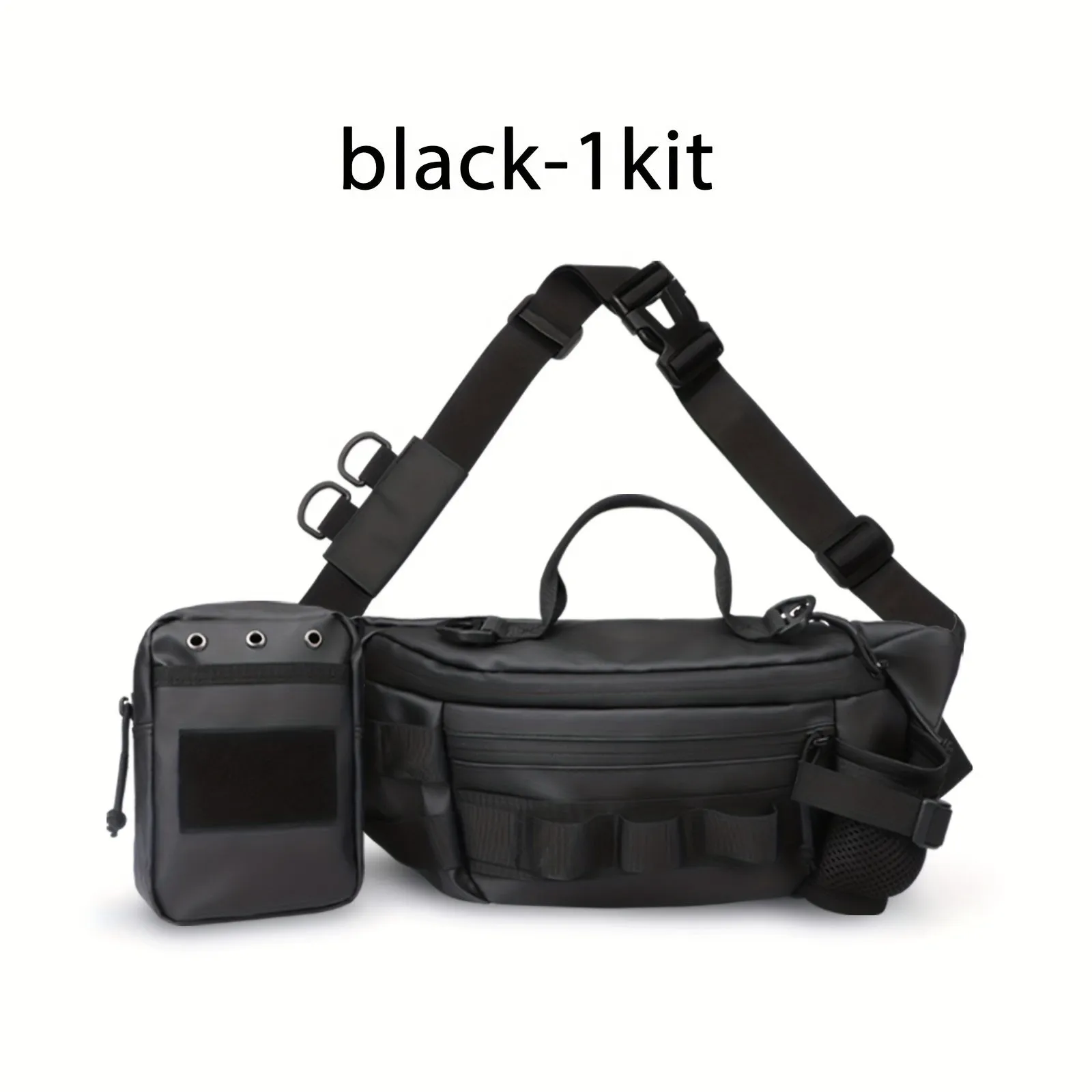 Dovesun Fishing Tackle Bag - Lightweight, Water-Repellent Waist Pack with Multiple Pockets for Fly Fishing Tools and Accessories, Available in 3 Colors, Fishing Accessory