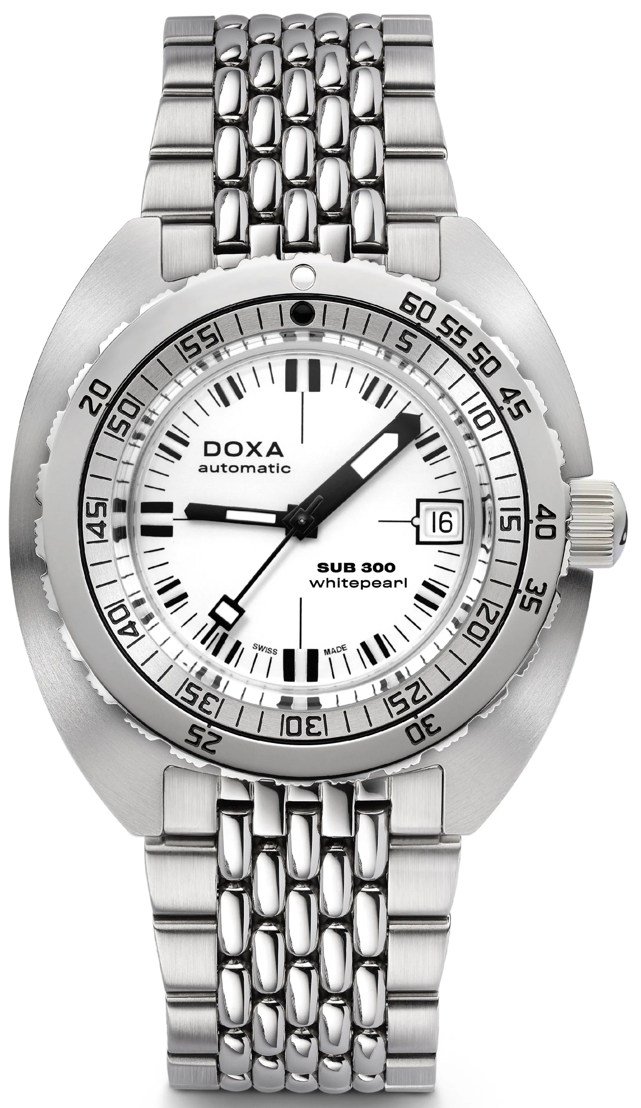 Doxa SUB 300 Whitepearl Bracelet Watch