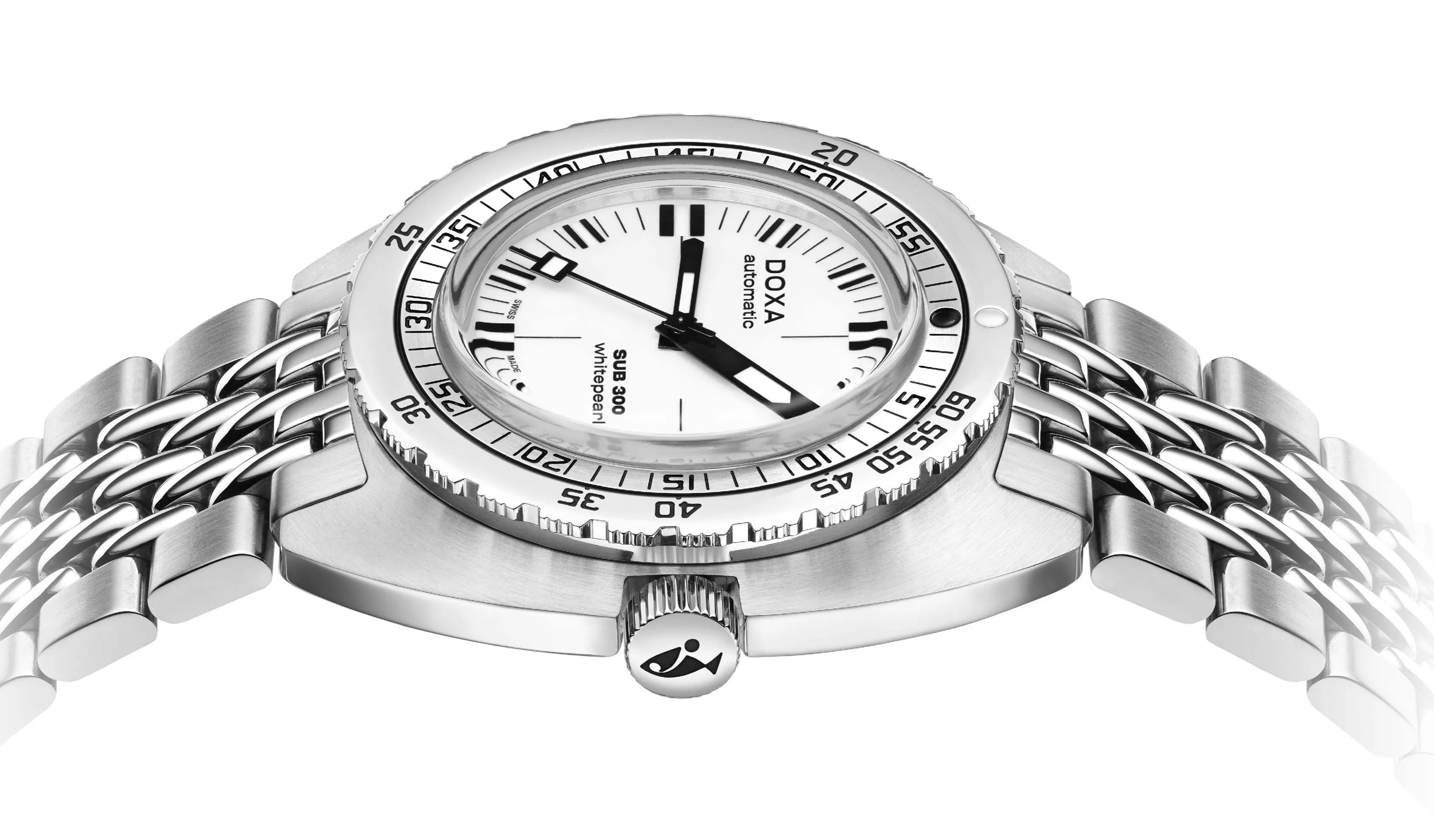 Doxa SUB 300 Whitepearl Bracelet Watch