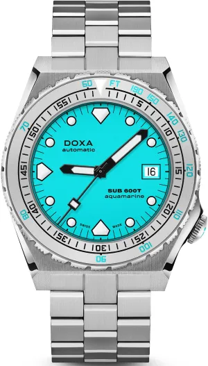 Doxa SUB 600T Aquamarine Bracelet Watch