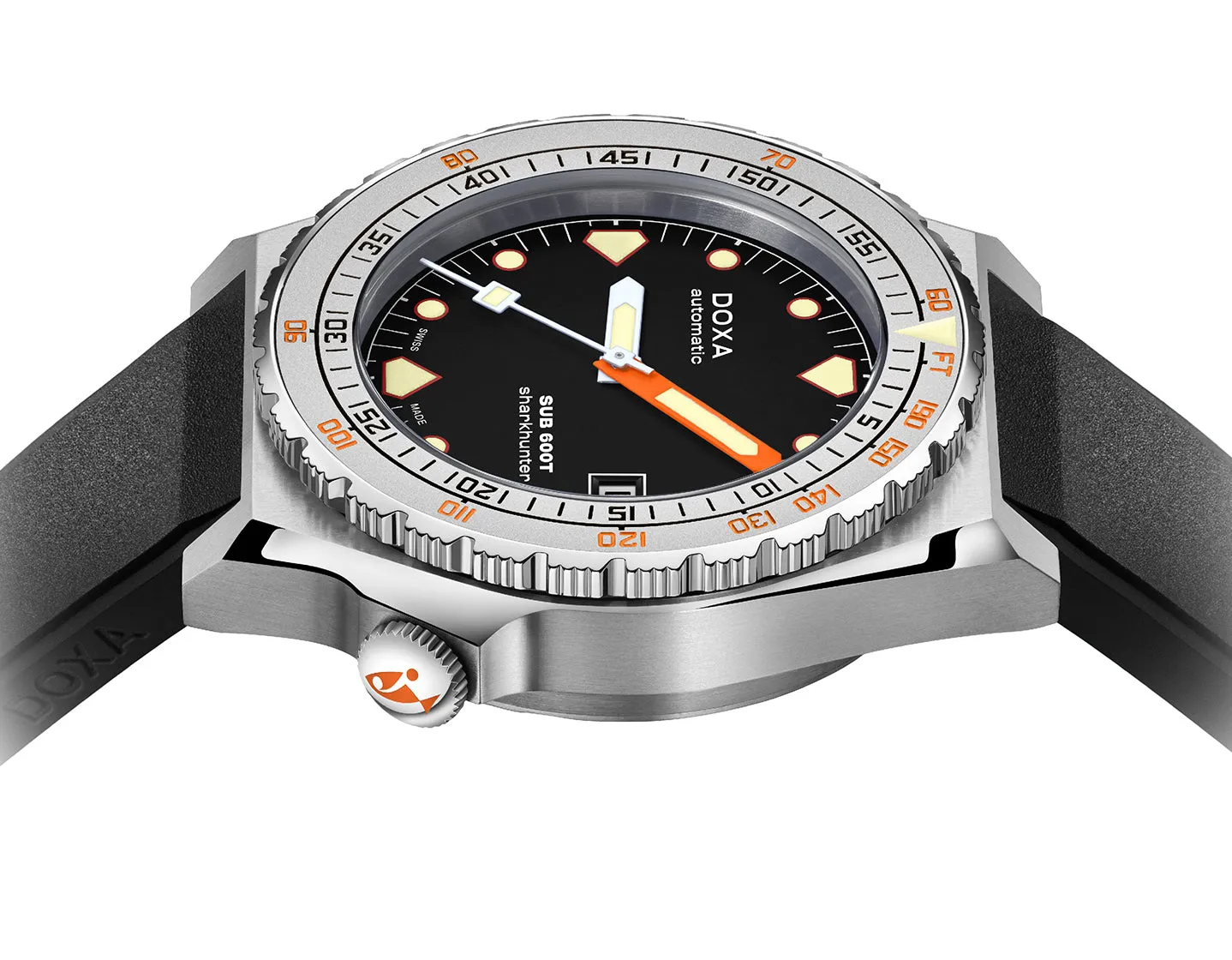 Doxa Watch SUB 600T Sharkhunter Rubber