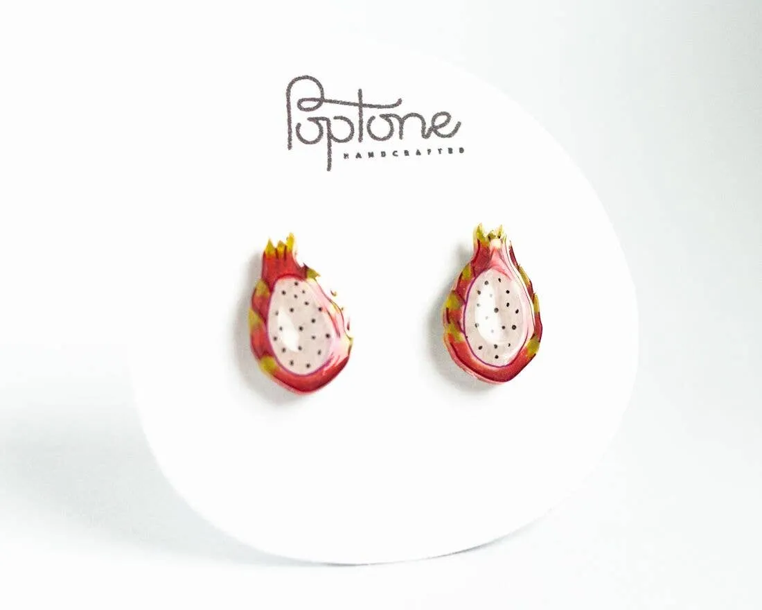 Dragon Fruit Earrings