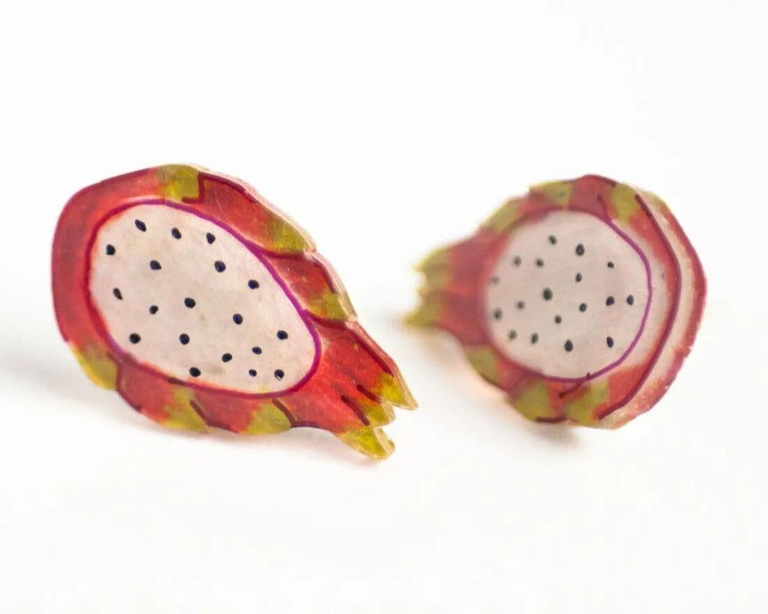 Dragon Fruit Earrings